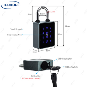 Casiers <span class=keywords><strong>Cadenas</strong></span> Serrure Étanche Sécurité Sans Clé Pin <span class=keywords><strong>Code</strong></span> Carte Clé Combinaison Portable Smart App <span class=keywords><strong>Cadenas</strong></span> - Product Image 6