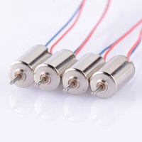 Pièces de moteur de drone d'entraînement 5v 0610 cc mini générateur cc 6mm mini moteur électrique sans noyau en plastique