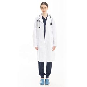 Camici da Laboratorio Unisex Bianchi per Ospedale e Laboratorio, Manica Lunga/Corta, per Medici, Farmacisti, Fornitore di Camici Medici - Product Image 3
