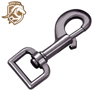 Mousqueton pivotant en alliage de zinc pour laisse de chien et porte-clés de sac, vente chaude en usine