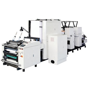 맞춤형 로고 인쇄가 가능한 2 색 감열지 롤 슬리팅 기계 - Product Image 1