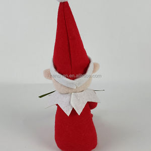 Décorations de poupée de Noël Cadeaux de célébration de <span class=keywords><strong>Noel</strong></span> nordique Petite tête en résine Elfes de Noël - Product Image 5