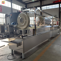 Ligne de production de nouilles instantanées en acier inoxydable, très demandée, 11000 pièces/8 heures, machine à fabriquer des nouilles instantanées