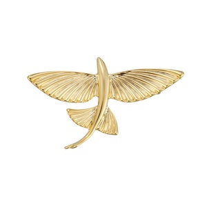 Broche <span class=keywords><strong>de</strong></span> Pez Volador <span class=keywords><strong>de</strong></span> Aleación <span class=keywords><strong>de</strong></span> Latón Chapado en Oro Real, Accesorio <span class=keywords><strong>de</strong></span> Moda Diaria <span class=keywords><strong>de</strong></span> Lujo Personalizado <span class=keywords><strong>de</strong></span> Fábrica al por Mayor - Product Image 1