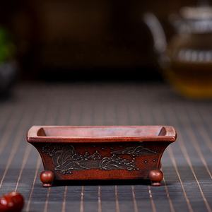 素焼き手作りポットYixing盆栽ポット - Product Image 2