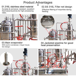 El control de separación de precisión de la tecnología de evaporación de ruta corta logra especificaciones de pureza exactas para varias industrias - Product Image 3