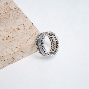 Bague d'index pour femmes, élégante et tendance, légère et luxueuse, polyvalente, mode haut de gamme, océan fantaisie, style minimaliste, lumière flottante - Product Image 3