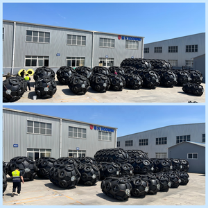 Parafango Pneumatico Marino Galleggiante Tipo Yokohama Certificato ISO17357 BV per Ormeggio Navi e Attracco STS - Product Image 2