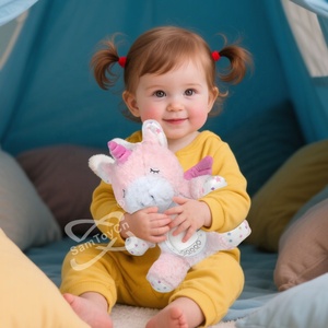 Samtoy juguetes de comodidad sensorial para recién nacidos, juguete de peluche Musical, juguete de peluche suave para bebé, Estrella nocturna, sueño, Animal de peluche - Product Image 2