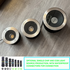 Luce LED RGB da Esterno Interrata IP66 Impermeabile Antiabbagliamento AC220V 36W in Acciaio Inox PC Luce per Gradini Illuminazione Paesaggistica da Giardino - Product Image 4