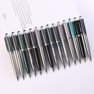 <span class=keywords><strong>Penna</strong></span> <span class=keywords><strong>a</strong></span> <span class=keywords><strong>Sfera</strong></span> Retrattile in Metallo Ultra-<span class=keywords><strong>Fine</strong></span> di Alta Qualità ed Eleganza, con Inchiostro Nero/Blu, <span class=keywords><strong>Punta</strong></span> da 1.0mm, per Regali Aziendali e Pubblicità - Product Image 2