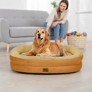 Wholesale Waterproof Orthopedic <strong>Dog</strong> <strong>Beds</strong> Removable Cover Solid Fashion Classic Modern Custom Logo Large <strong>Dog</strong> Carton Packaging Egg - Product Image 1