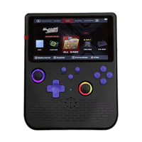 Console de jeu portable H5 avec batterie intégrée, écran IPS de 5 pouces, résolution 1280*720, batterie intégrée de 4000 mAh, carte mémoire de 256 Mo