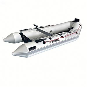 Bote Inflable <span class=keywords><strong>de</strong></span> 360 cm con Plataforma <span class=keywords><strong>de</strong></span> Aluminio <span class=keywords><strong>para</strong></span> 6 Personas en Venta Reachsea OEM ODM con Soporte <span class=keywords><strong>para</strong></span> Cañas <span class=keywords><strong>de</strong></span> Pescar y Motor - Product Image 2