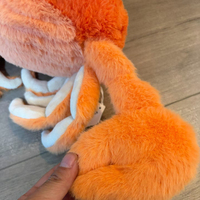 Nouvelle Peluche Crabe JellyCat Pinchsnap, Animal Marin en Stock, Poupée Douce Créature Marine avec Sac Bleu Broderie Logo CR2CRB