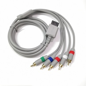 Câble adaptateur AV 1,8 m de <span class=keywords><strong>Wii</strong></span> vers 5 RCA pour console de jeu WiiU, câble de connexion audio-vidéo stéréo HDTV EDTV, cordon 5RCA - Product Image 1
