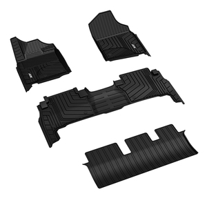 เสื่อปูพื้นรถยนต์ Tpe,แผ่นปูพื้นรถยนต์สำหรับ Toyota LAND CRUISER (เจ็ดที่นั่ง) 2010 + วัสดุ TPE คุณภาพสูง - Product Image 2