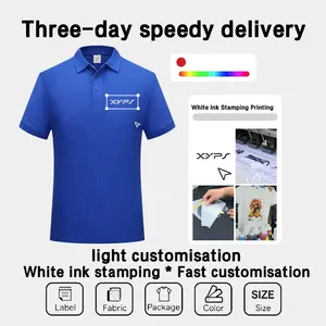 Groothandel Unisex Custom Golf Katoenen Polo Tshirt Blank Gebreide Polo Golf Heren Geborduurde Polo T-Shirt Shirts Mannen Katoen Voor Mannen