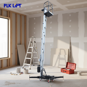 Plataforma Elevadora Eléctrica <span class=keywords><strong>de</strong></span> Aleación <span class=keywords><strong>de</strong></span> Aluminio <span class=keywords><strong>de</strong></span> Alta Calidad con Eslingas <span class=keywords><strong>de</strong></span> Cadena para Plantas <span class=keywords><strong>de</strong></span> Fabricación y Servicios <span class=keywords><strong>de</strong></span> Catering - Product Image 1