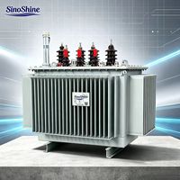 SinoShine S13 Transformator Daya Tiga Fasa Berpendingin Minyak 1500kVA Step Down 50/60Hz Bersertifikasi ISO CE