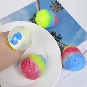 Juguete Antiestrés de Huevo de Dinosaurio de TPR, Bolas Sensoriales Suaves para Aliviar el Estrés, Promocional para Niños y Niñas - Product Image 1