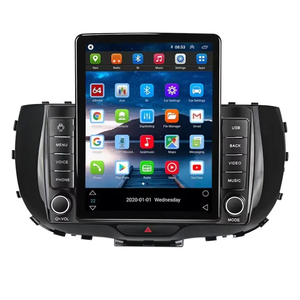 Écran de voiture Android 13 IPS DSP 8+128 Go pour <span class=keywords><strong>Kia</strong></span> <span class=keywords><strong>Soul</strong></span> SK3 2019 2020, caméra 360°, écran partagé, Car-play, vidéo de voiture, 2 Din - Product Image 2