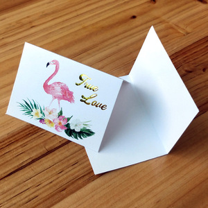 Biglietto di ringraziamento creativo con stampa a caldo, stile europeo, per biglietti da visita di piccole imprese, biglietti regalo e biglietti di auguri - Product Image 6