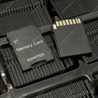 Adaptateur de carte mémoire en gros de l'usine de Shenzhen, adaptateur de carte Mini SD personnalisé avec LOGO, adaptateur de carte TF pas cher