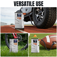Démarreur de voiture OEM durable de 12000 mAh avec compresseur d'air et gonfleur de pneus, idéal pour les voyages et les trajets routiers