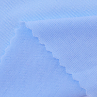 Tela Lisa Resistente al Agua Wingtex de Alta Calidad, Transpirable, 220 GSM, 90% Rayón, 10% Elastano, para Ropa Interior, Ropa Deportiva y Trajes de Baño