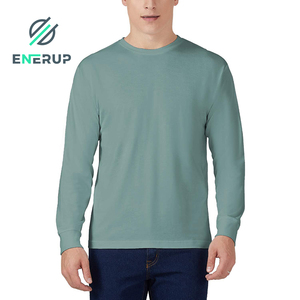 Uni-t-shirt manches longues pour homme, en bambou, vêtement de sport, personnalisé, Ultra doux, Cool, Anti-UV - Product Image 3