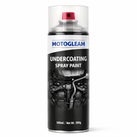 Professionelle Unterbodenbeschichtung Spray 500ml MOTOGLEAM Gummierte Chassis-Lackierung für Schalldämmung und Steinschlagschutz