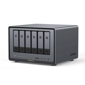 New Product DXP6800 Pro 6-Bay NAS I5 1235U 10-Core CPU 8GB DDR5 128GB <b>SSD</b> 2x10GbE <b>2</b> <b>M</b>.<b>2</b> NVMe USB 8K Video in Stock DXP6800 Pro 6 - Product Image 4