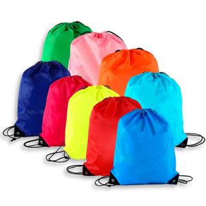 Mochila con Cordón de Poliéster Resistente con Impresión de Logotipo Personalizado para Eventos Deportivos - Product Image 1