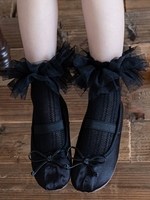 Chaussettes en dentelle pour bébé, chaussettes en coton pour petites filles, chaussettes de princesse pour tout-petits