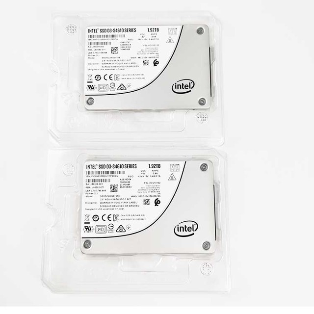 Brand New S4610 Internal Server Solid State SSD 240GB to 7.68TB Capacity SATA 480GB 960GB 1.92TB 3.84TB 7.68TB Metal Shell