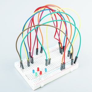 Mini Breadboard lehimsiz eklenti Breadboard 8.5CM X 5.5CM 400 delik kravat noktaları - Product Image 5