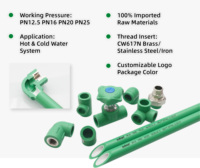 Chine prix usine 20mm PPR laiton robinet à tournant sphérique Double Union porte d'alimentation en eau forgé 20-63mm PPR raccords de tuyauterie arrêt manuel OEM