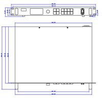 Procesador de Video LED 4K Colorlight X8M, Controlador Profesional de Pantalla LED, Procesador de Empalme Multipantalla, Sistema LED de Gran Tamaño