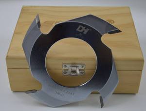 เครื่องตัดไม้ DH Woodworking 160x70 Tct Finger Joint Cutter แบบกำหนดเอง ผลิตจากทังสเตนคาร์ไบด์ - Product Image 2
