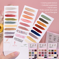 Miss Gooey 9 + 3 Couleurs Style Japonais Crème Solide Texture Pat Pat Gel Nail Art Texture Gypse Gel 40g Patting Gel Polish Set