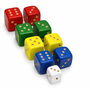 Gioco di <span class=keywords><strong>Bocce</strong></span> in Legno con 9 Cubi, 8 Colori, 1 Bersaglio Bianco e Sacca con Coulisse per Gioco Familiare Interno ed Esterno, Personalizzabile OEM - Product Image 2
