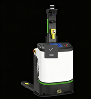 Robot transpalette AGV, véhicule à guidage automatique, utilisé pour l'automatisation des usines et la logistique intelligente