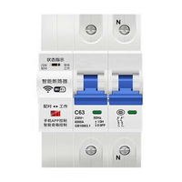 Disjoncteur intelligent WiFi Tuya 1-4P, interrupteur automatique WiFi 230V/240V, interrupteur intelligent pour maison connectée IoT