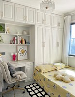 Escritorio de Computadora Combinado Multifuncional Moderno Independiente Personalizado con Armario Integrado para Dormitorio, Muebles para el Hogar