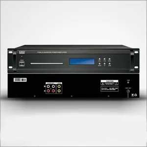 OEM ODM 100v أسود مضخم الصوت دي في دي ، VCD ، مؤتمر نزع السلاح ، MP3 لاعب