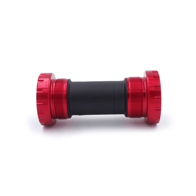 68-73mm Forged Alloy CNC Machined Anodized Bicycle Bottom Bracket Double G5 Sealed Ceramic Bearings for Mountain/Road/BMX Bikes
