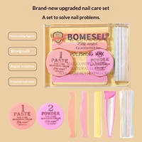 Kit de cire à polir en plastique pour nail art, outil magique pour débutants, soins des ongles à domicile et en salon professionnel