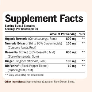 Высококачественные добавки куркумы без запаха в форме капсул, изготовленные из натуральных растительных экстрактов без ГМО и без глютена - Product Image 4