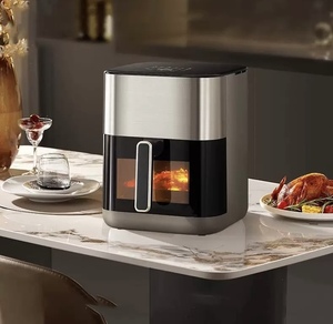 مقلاة هوائية كهربائية رقمية سعة 5.5 لتر بقوة 1350 واط مع شاشة LCD متعددة الوظائف سهلة التنظيف ووعاء غير لاصق - Product Image 3